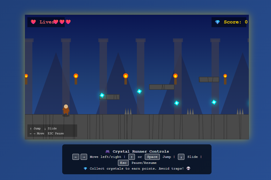 Crystal Runner - Temple Adventure