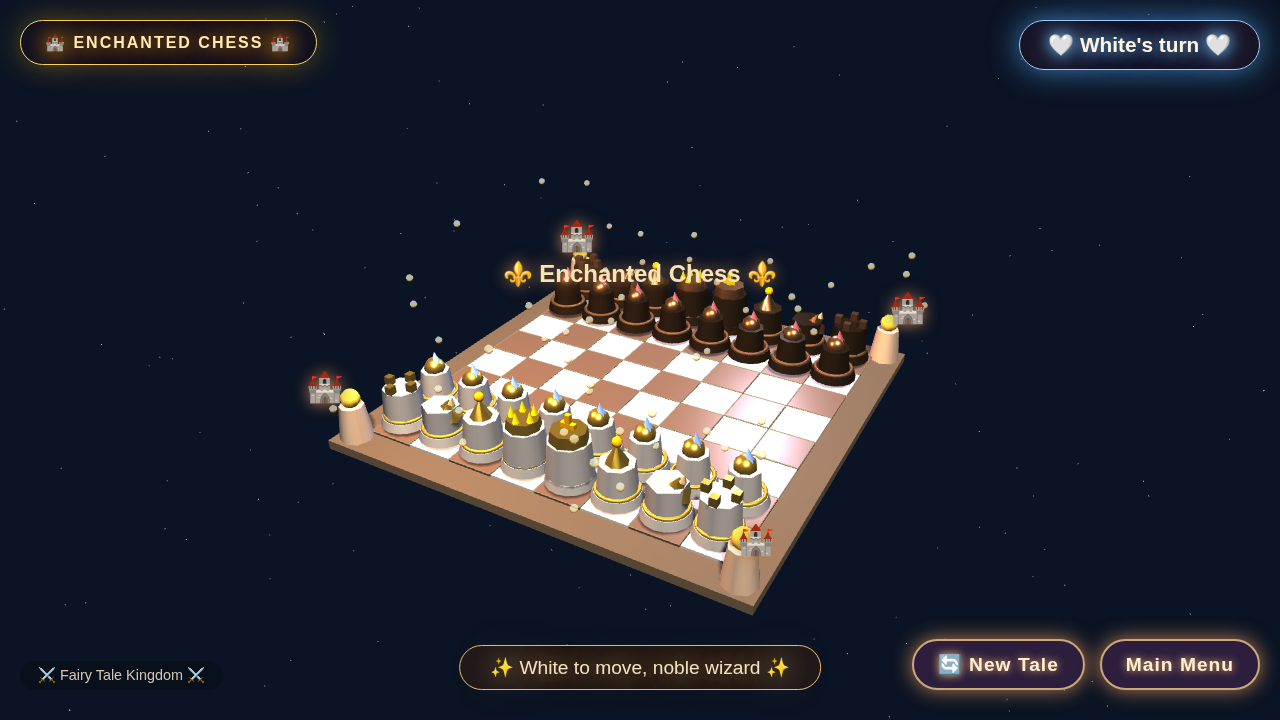 Enchanted 3D Chess · Fairy Tale Kingdom