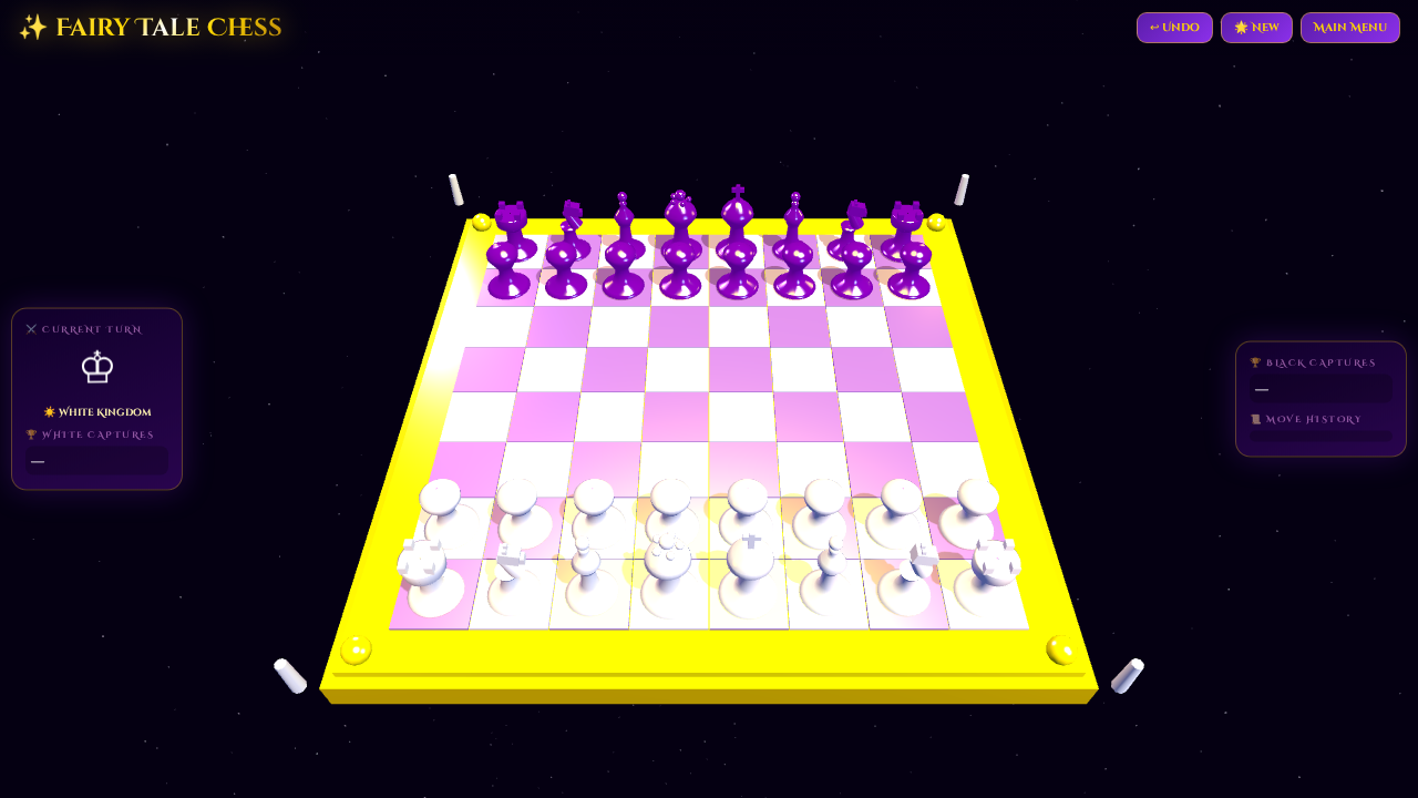 ✨ Fairy Tale Chess 3D