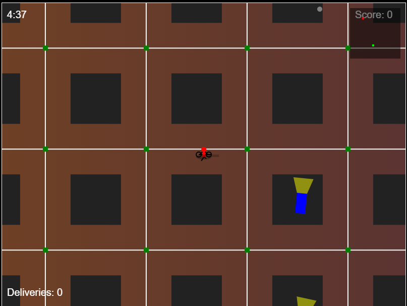 Urban Bike Courier — Sunset Rush